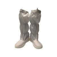 Botas de Seguridad Antiestáticas Transpirables con Rayas Finas, Zapatos de Seguridad para Laboratorio Químico, Zapatos de Suela Suave para Cuarto Limpio