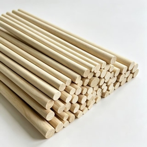 <span class=keywords><strong>Mendi</strong></span> 100 Bastoncini di Legno 20 cm 5,5 mm Legno Naturale |   Artigianato Fai-da-Te |   Utilizzi in Cucina |   Dessert |   Gelato |   Modellazione | - Product Image 5