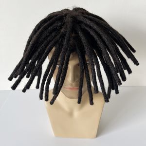 Perruques respirantes Emeda Dreadlock pour hommes, systèmes de prothèses capillaires 100% naturelles - Product Image 1