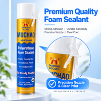 Mastic polyuréthane élastique multifonctionnel haute résistance A12 750ML pour l'étanchéité des joints de tuyauterie et l'installation de panneaux décoratifs