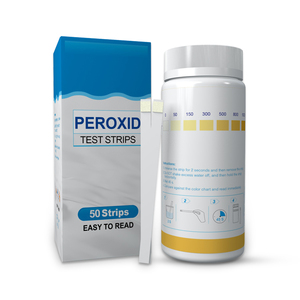 Papel de Prueba de Peróxido de Hidrógeno, Tiras de Prueba de H2O2, Calidad del <span class=keywords><strong>Agua</strong></span> - Product Image 1