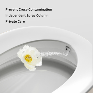 Nhà khách sạn thiết bị vệ sinh điện closestool sàn đứng gốm một mảnh commode tự làm sạch vòi phun phòng tắm nhà vệ sinh - Product Image 6