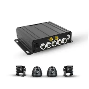 New mobile DVR taxi VCR Hisilicon new cmsv6 player 4-channel truck traffic monitoring bus mdvr