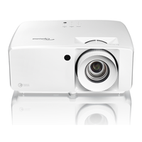 Projecteur Optoma UHZ616 4K Home Cinéma, projecteur 3D, 4000 lumens, projecteur laser vidéo domestique