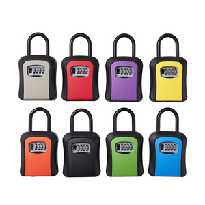 Durable <b>Waterproof</b> Plastic Password Lockbox Anti-Theft Combination Code Key <b>Storage</b> Vehicle Car Window Lock <b>Box</b> for Keys - Product Image 1