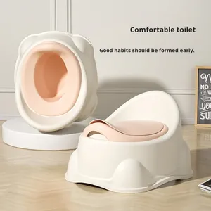 Semplice casa di plastica panca orinatoio bambino bambino bambino vasino wc per maschio e femmina strumento di formazione per i piccoli servizi igienici - Product Image 3