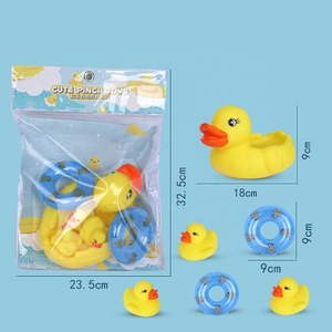RTS piccolo galleggiante Mini anello di nuoto Set <span class=keywords><strong>da</strong></span> <span class=keywords><strong>bagno</strong></span> giocattolo galleggiante di gomma anatra giocattolo per il <span class=keywords><strong>bagno</strong></span> del bambino - Product Image 4