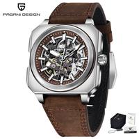 Montres mécaniques automatiques squelette Pagani Design PD-1791 1791 pour hommes, montres de sport lumineuses de luxe, étanches, pour hommes