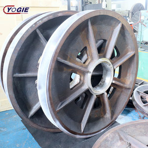 Cina fabbricazione personalizzabile OEM resistente in acciaio filo puleggia puleggia per la costruzione di macchinari - Product Image 2