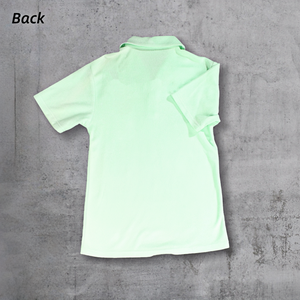 Polo homme ajusté de haute qualité respirant avec logo personnalisé T-shirt de sport en tissu éponge doux pour homme - Product Image 3