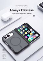 Coque de protection anti-rayures de luxe en PC à forte attraction magnétique de 2,8 mm d'épaisseur pour 18 Ultra Fold