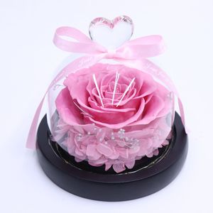 Scatola regalo di vendita calda contenente fiori per sempre conservati rosa madre trama regalo per sempre Rose regalo giorno di Halloween Rose - Product Image 2