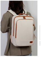 Vente chaude femmes grande capacité loisirs sac à dos étanche Oxford matériel extensible sec humide séparation sport sac d'ordinateur