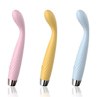 Vibrateur incurvé pour point G, bien-être sexuel, pour femmes, étanche, en silicone, rechargeable par USB, stimulateur clitoridien, jouet pour adultes