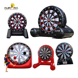 Con người Inflatable bóng đá phi tiêu chụp chơi trò chơi trẻ em Inflatable bóng đá phi tiêu mục tiêu Hội Đồng Quản trị với dính bóng - Product Image 1