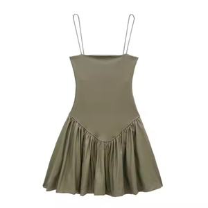 Nuevo Vestido de Verano Transpirable Personalizado, Vestido Moderno, Sexy y Elegante con Pliegues para Mujer - Product Image 5
