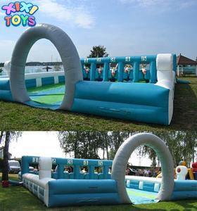 Terrain de course de derby gonflable, <span class=keywords><strong>jeu</strong></span> de course de chevaux gonflable, jeux de <span class=keywords><strong>poney</strong></span> gonflables étanches pour enfants - Product Image 4