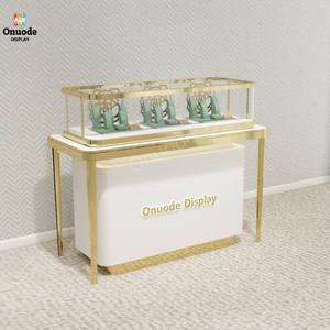 Custom Luxury Display Glass Showcase Jewelry Display Showcase for Retail Showroom Use - Product Image 3