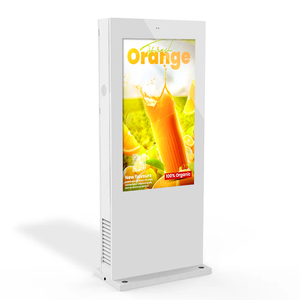 55 65 75 inch 2500nits bên ngoài không thấm nước LCD quảng cáo hiển thị Player kỹ thuật số biển Ngoài trời Totem tầng đứng màn hình kiosk - Product Image 4