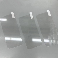 Protection d'écran en verre trempé anti-rayures 9H 2.5D pour iPhone 16 Pro Max, cadre en aluminium, colle épaisse, sans bord blanc