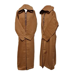 3072 Most Popular Fashion Design high quality Moroccan Camel Brown Cashmere Wool Blend Hooded Super Warm