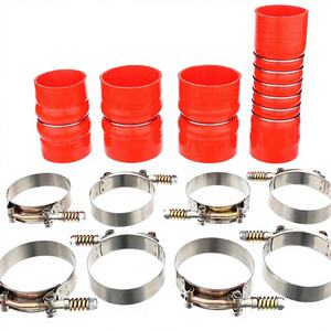 Kit <span class=keywords><strong>de</strong></span> remplacement <span class=keywords><strong>de</strong></span> tuyaux d'intercooler en silicone multicolore haute résistance, pièces OEM pour pick-up/camion/machinerie agricole/ingénierie - Product Image 1