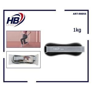 Correas de malla de alambre de hierro negro de 1 kg, pesas para tobillos y muñecas de 0,5 kg * 2 unidades - Product Image 3