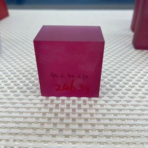 Piedra rugosa sin cortar de zafiro Rosa cultivada en laboratorio para piedras preciosas DIY - Product Image 2