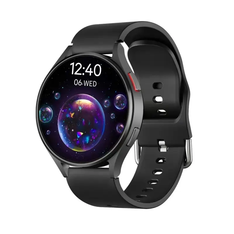 Montre intelligente Watch6 la plus vendue pour le sport 1.39 pouces ronde NFC BT appel IP67 GS Fit hommes montres Fitness Watch 6 montre intelligente