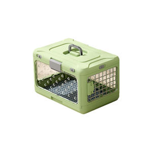 Transporteur d'animaux de compagnie pliable réglable à main en PP pour chiens et chats, voyage en voiture, boîte de <span class=keywords><strong>transport</strong></span> pour chats, extérieur respirant - Product Image 5