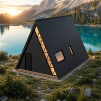 Cabane Modulaire Contemporaine S780 en Forme de A pour Opérateurs – Idéale pour Jardins, Coteaux et Espaces de Repos en Bord de Mer – Programme d'Approvisionnement Direct Usine