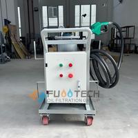 Model Populer FUOOTECH 2026 Pemurni Oli Portabel PO-100 dan Unit Transfer Pabrik Filter Oli Turbin