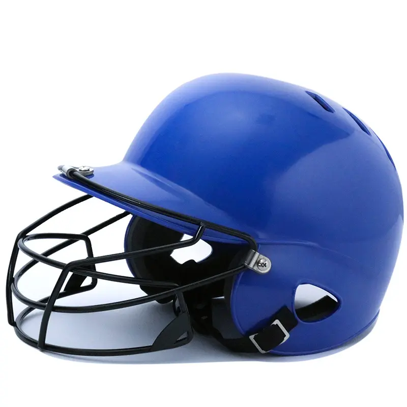 Professional baseball catchers helmet Baseball Helmet with Binaural Design Percussion Protective Cover Training Equipment