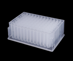 Proveedor de Cotaus, parte inferior de plástico en forma de U, 2,0 ml, <span class=keywords><strong>placa</strong></span> de reacción de 96 pocillos profundos, uso de microplacas para <span class=keywords><strong>extractor</strong></span> de ácido nucleico de laboratorio - Product Image 2