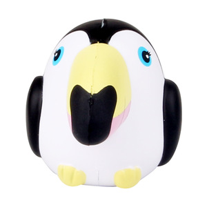 Cute Cartoon Toucan PVC Soft <b>Squishy</b> Toy For Promotional Activities - Product Image 2