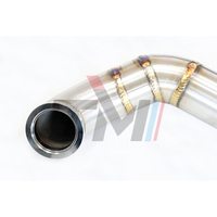 Kit de Turbo de Alto Flujo TM Performance para BMW B58 GEN1 1 2 3 4 Series, Colector de Escape SS304 con Brida T4, Tubo de 3mm de Espesor
