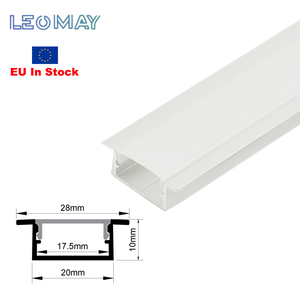 EU trong kho LED Nhôm hồ sơ kênh với khuếch tán lõm hồ sơ LED Nhôm cho LED Strip ánh sáng - Product Image 2