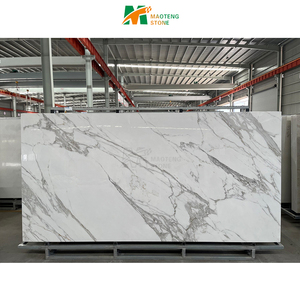 Thiết kế hiện đại <span class=keywords><strong>Alpine</strong></span> trắng đá nhân tạo sứ ngói thiêu kết Tấm Đá cho tường & Bàn cho biệt thự & khách sạn - Product Image 1