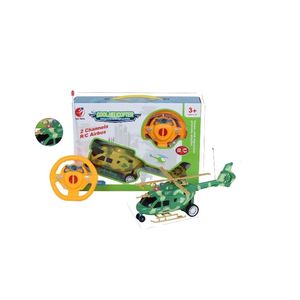 Two Channels <strong>Remote</strong> <strong>Control</strong> Camouflage Helicopter Toy Rc Plane Toy Boys Toys - Product Image 1