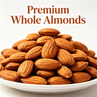 Almendras Secas Naturales, Saludables y Enteras, Listas para Comer, Sin Aditivos Alimentarios, Buenas para la Vista, Envasadas al Vacío, 1000g, Snack