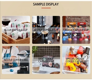 Machine de remplissage de capsules de café automatique compatible avec le scellant manuel Machine de remplissage de capsules de café Machine de remplissage de capsules d'<span class=keywords><strong>occasion</strong></span> - Product Image 4