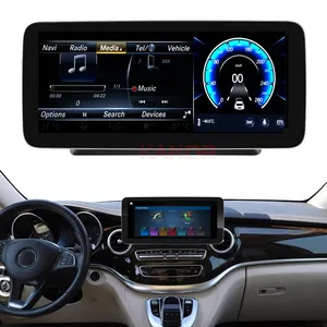 KANOR 8 Core 10,25 ''Android 13 radio reproductor multimedia para Mercedes Benz Clase C pantalla W205 S205