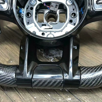 Volant de voiture en fibre de carbone pour Mercedes Benz W213 C238 GLE W167 C167 GLS X167 GLC X254 C254 E53 E63 AMG Sport