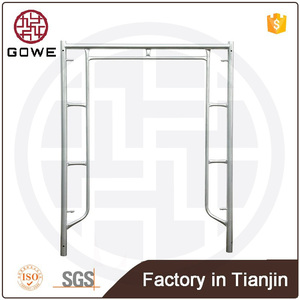 Thiết kế công nghiệp mạ kẽm h-khung thép nặng giai đoạn nhanh giàn giáo cho ứng dụng khách sạn - Product Image 2