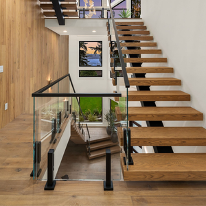 Marches d'<span class=keywords><strong>escalier</strong></span> en <span class=keywords><strong>bois</strong></span> massif de chêne <span class=keywords><strong>blanc</strong></span> Prima, <span class=keywords><strong>escalier</strong></span> moderne en <span class=keywords><strong>bois</strong></span> flottant pour intérieur, marches en <span class=keywords><strong>bois</strong></span> pour maisons - Product Image 2