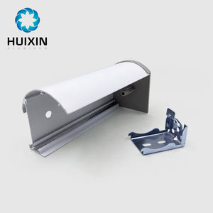 Perfil de pista de cortina de aluminio personalizado para tubo de sombra enrollable - Product Image 2