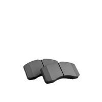 Nouvelles plaquettes de frein pour essieu avant de camion lourd Jiusheng HB102 Métal WVA 29087 29059 29062 29108 29146 29163 29179