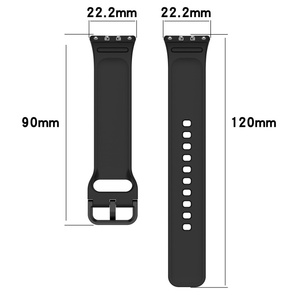 Correa de repuesto de silicona de goma suave de diseño oficial de alta calidad para <span class=keywords><strong>Samsung</strong></span> Galaxy <span class=keywords><strong>Smart</strong></span> Watch <span class=keywords><strong>Fit</strong></span> <span class=keywords><strong>3</strong></span> - Product Image 5