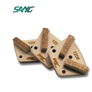 Disques de meulage diamantés trapézoïdaux pour <span class=keywords><strong>béton</strong></span>, chaussures de meulage pour polisseuses Iron Horse Warrior Xtreme ASL, grain 30 - Product Image 4
