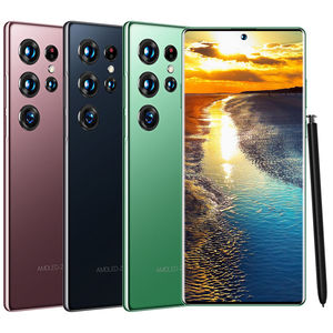 Teléfono Inteligente Original <span class=keywords><strong>S22</strong></span> Ultra de 7.3 Pulgadas, Pantalla Completa, 16+1TB, Android 12, Lápiz Óptico Integrado, Desbloqueo Facial, Teléfono Móvil - Product Image 1